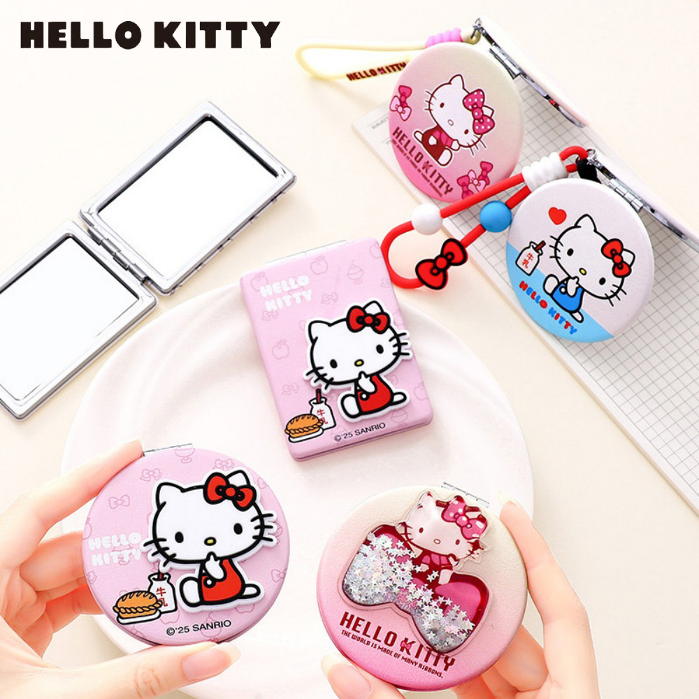 Travel Accessories In Japan - Orijinal Sanrio Hello Kitty Katlanır Makyaj