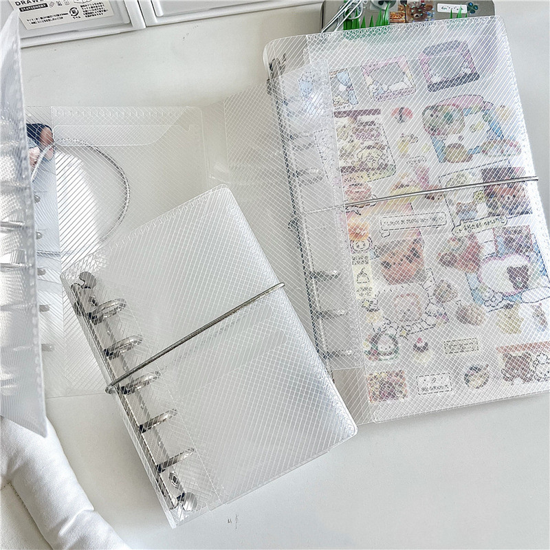 Travel Journal Accessories - M5 PP Üç Katlı PP Gevşek