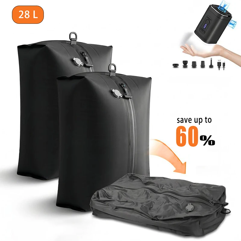 Travel Accessories Essentials - Tatil Seyahat Sıkıştırma Çantaları, Dolap Depolama
