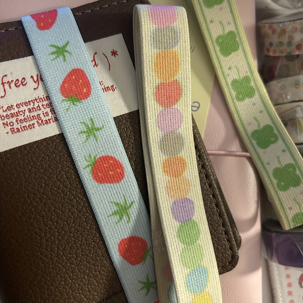 Travel Journal Accessories - A7 M5 Planlayıcısı için elastik kayış