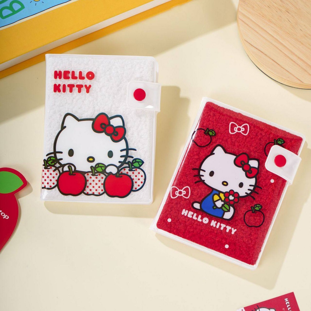 Travel Accessories In Japan - Orijinal Hello Kitty Peluş Klipsli Günlük