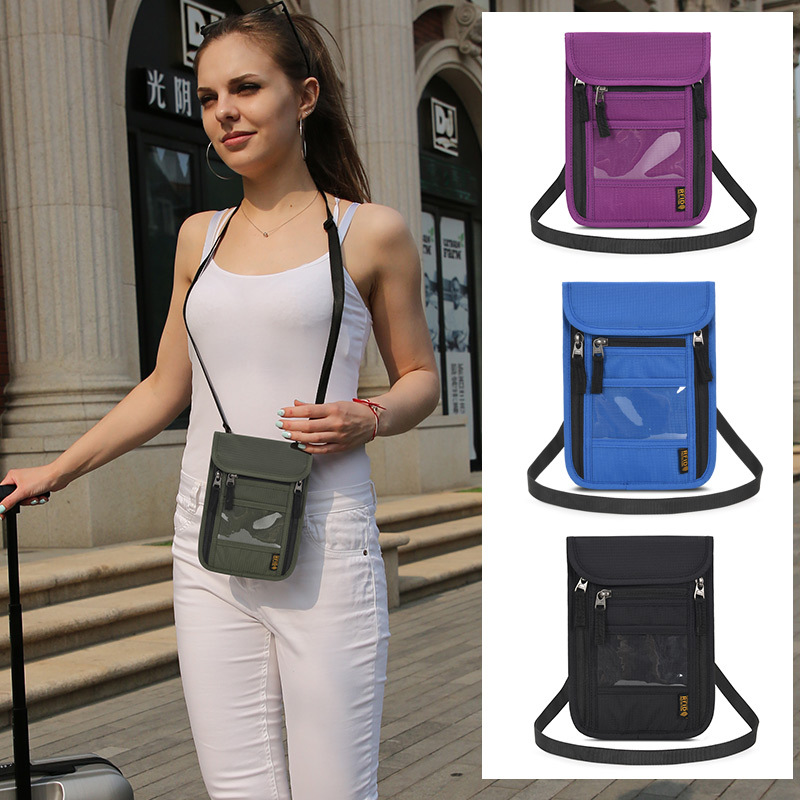 Travel Accessories Overseas - Çok fonksiyonlu Pasaport Çantası Bilet Tutucu