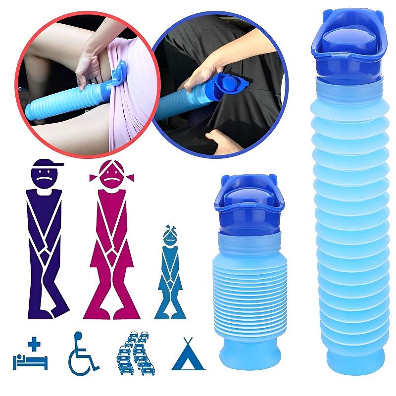 Travel Accessories Kids - 750ML taşınabilir ayakta işemek şişe daralan