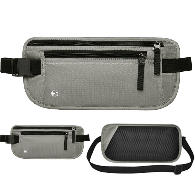 Money Belt Hidden - Görünmez Seyahat Bel Çantası, Pasaport ve