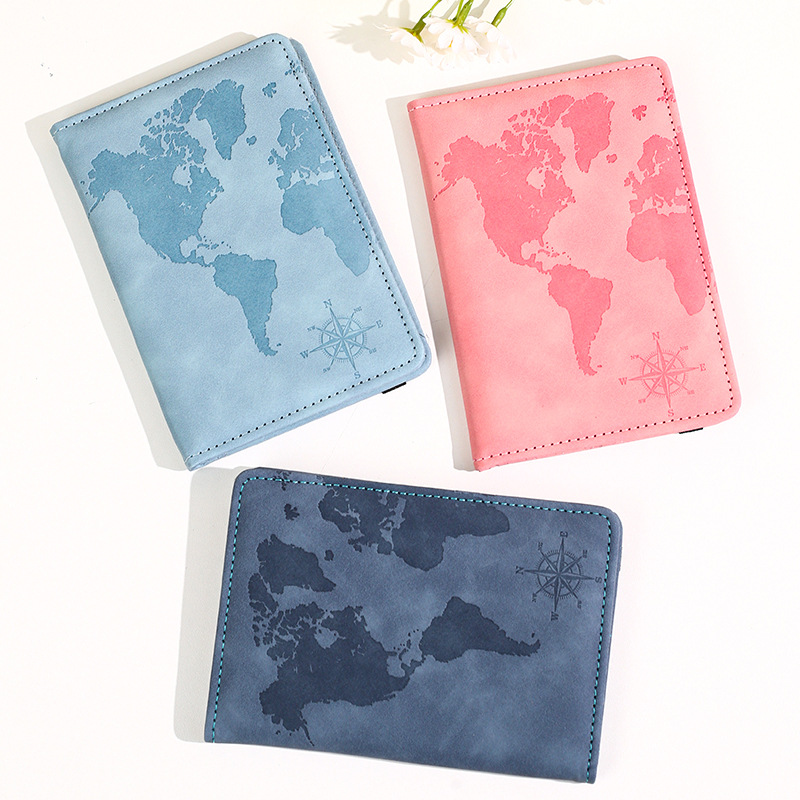 Yeni Harita Baskılı Pasaport T - Travel Accessories On Plane incelemesi ve fiyatı