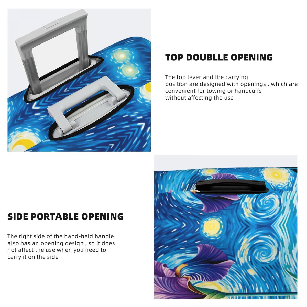 Van Gogh'ın Yıldızlı Gece Arka - Travel Van Accessories incelemesi ve fiyatı