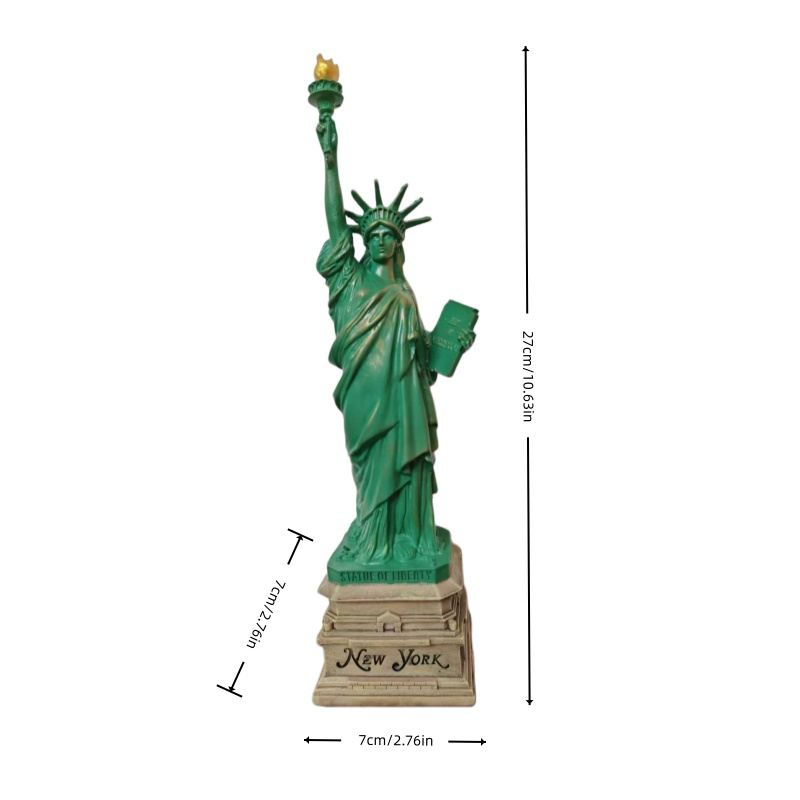 Özgürlük Heykeli reçine Heykel - Travel Accessories New York incelemesi ve fiyatı