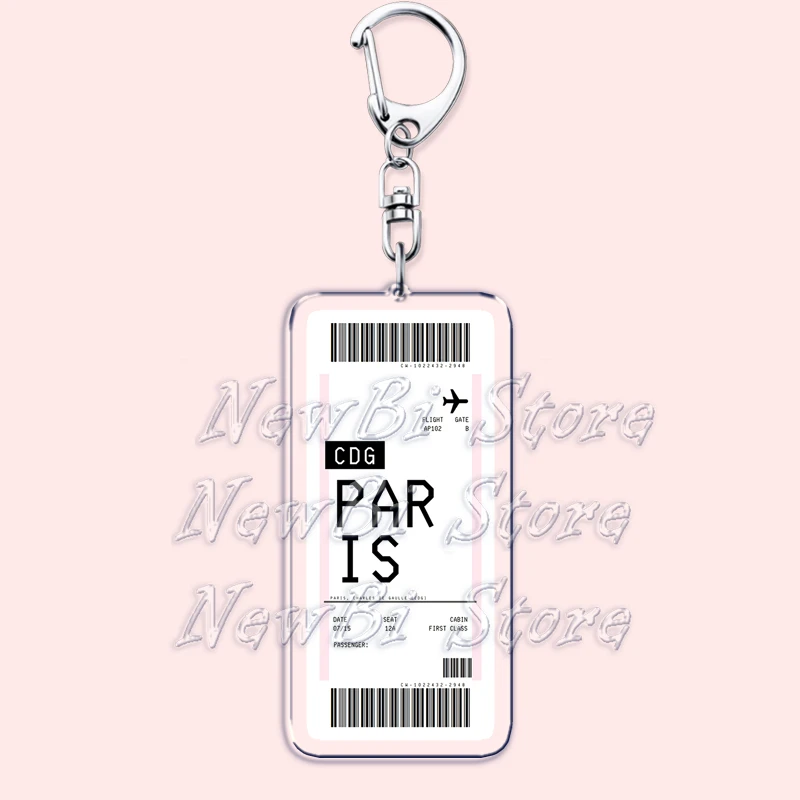 Uçak Bilet Biniş Kartı Anahtar - Travel Accessories New York incelemesi ve fiyatı