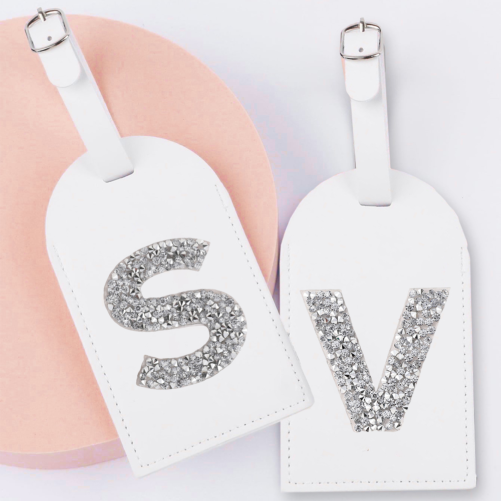 A-Z Rhinestone Monogram Deri B - Travel Accessories Must Have incelemesi ve fiyatı