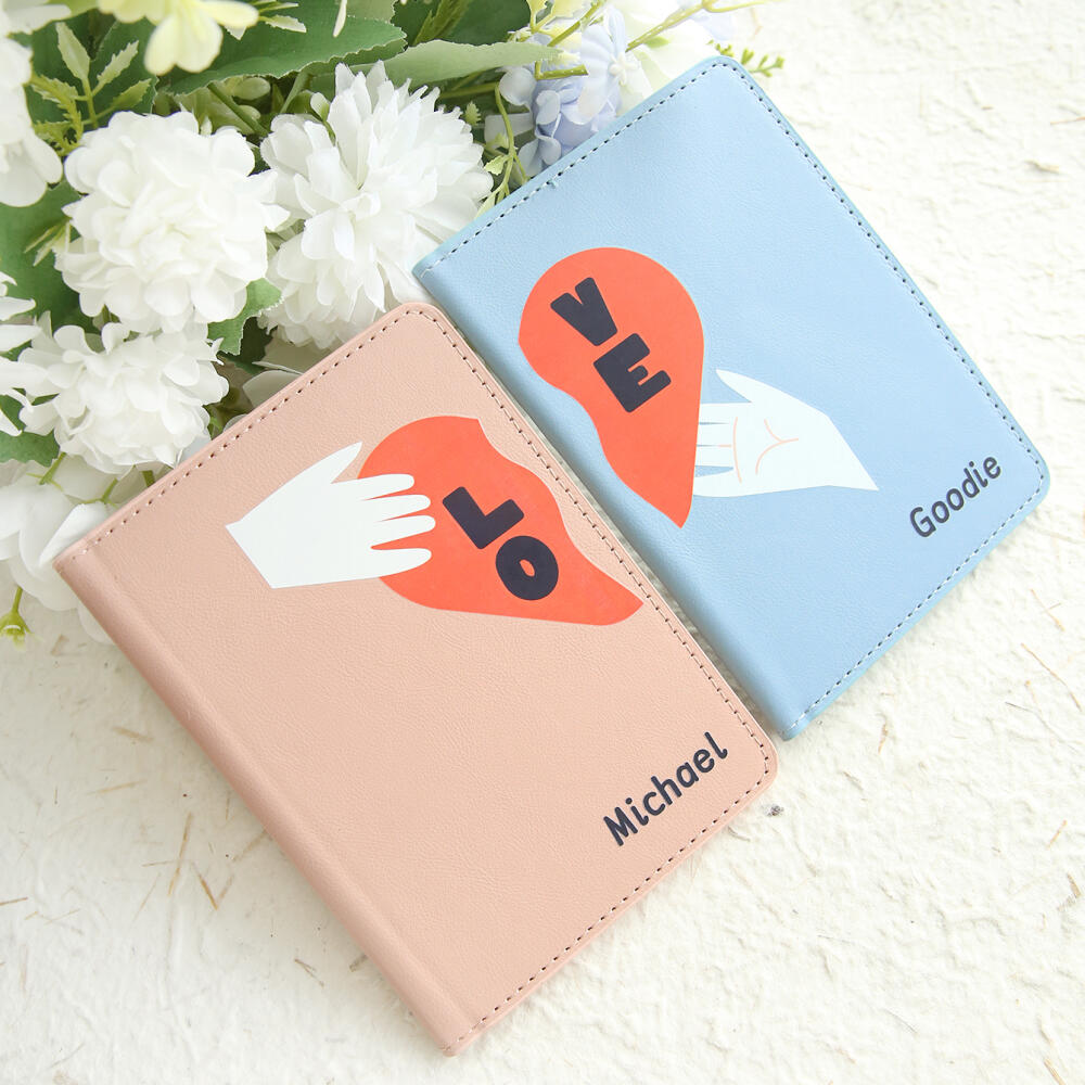 2 adet özel ad çift kalp desen - Travel Accessories Hong Kong incelemesi ve fiyatı
